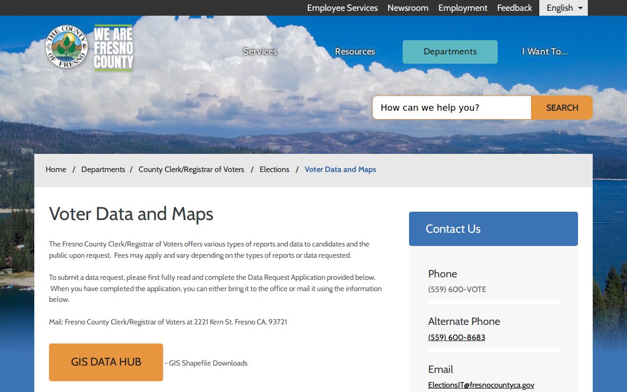 Selma voter registration data and maps from Fresno County